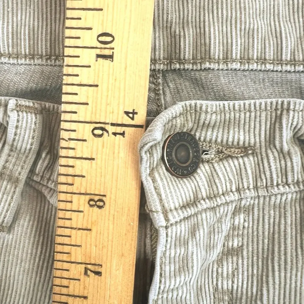 Levi's 511 Premium Slim Fit Gray Corduroy Pants
